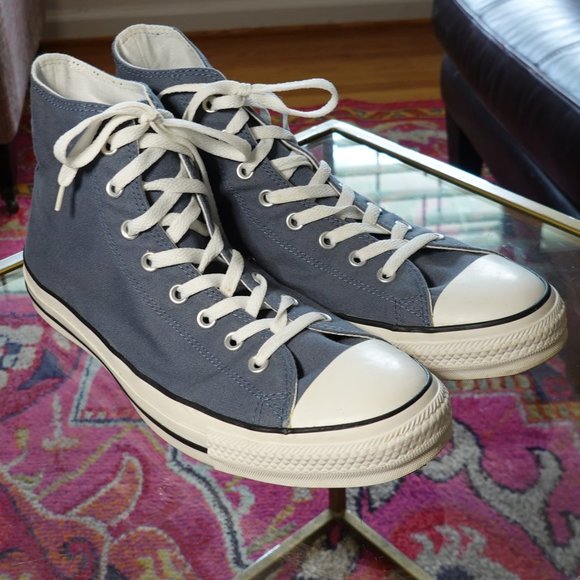 NEW! Converse Chuck Taylor All Star Hightop Originals Blue-ish Grey 13M